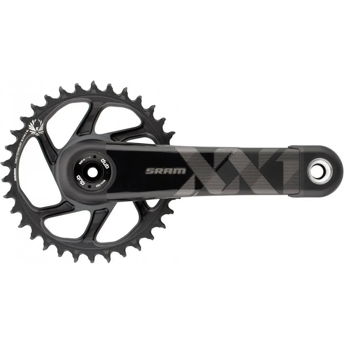 Vevkedja med en våg Sram XX1 Eagle DUB Fat Bike 4 Direct Mount 30T X-Sync 2