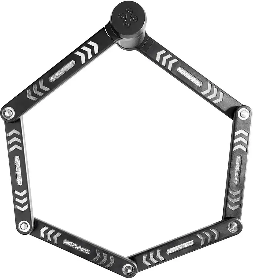 Vikbart Lås med ramfäste Kryptonite KryptoLok 610 6 mm X 100 cm