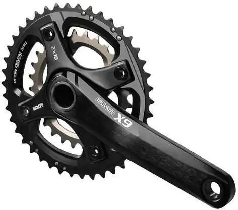 Vevparti Truvativ X9 GPX 3 x 10 växlar 36/22T 175 mm grå