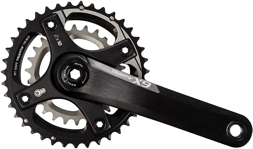 Vevparti Truvativ X9 BB30 3 x 10 växlar 44/33/22T 170 mm grå