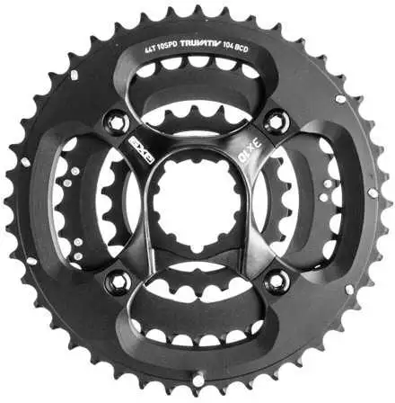 Drev SRAM X9 GPX Spindel 104/64 bcd 10 växlar 44/33/22T svart