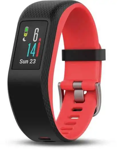 Aktivitetsmätare Garmin Vivosport svart/rosa small/medium