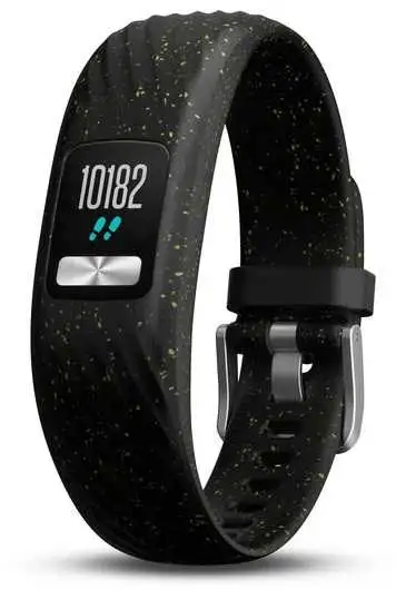 Aktivitetsmätare Garmin Vivofit 4 svart/prickig small/medium