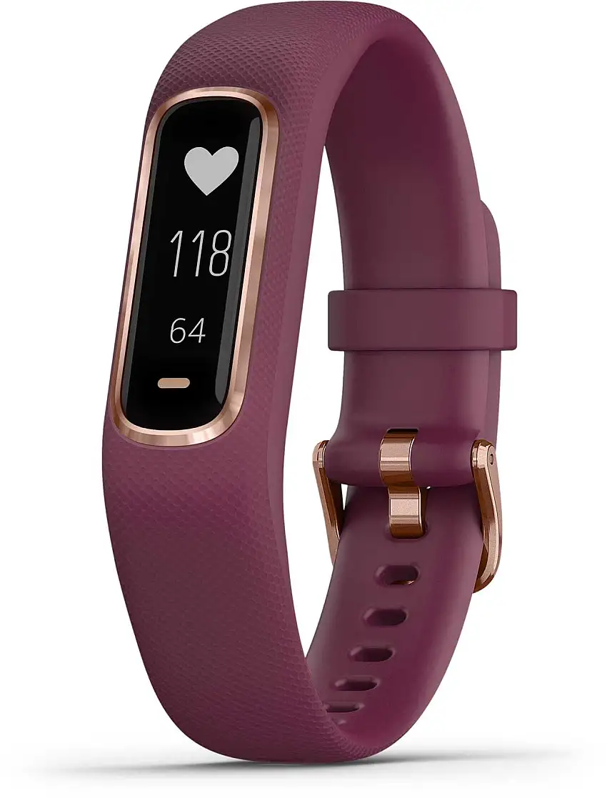 Aktivitetsmätare Garmin Vivosmart 4 rosé/lila small/medium