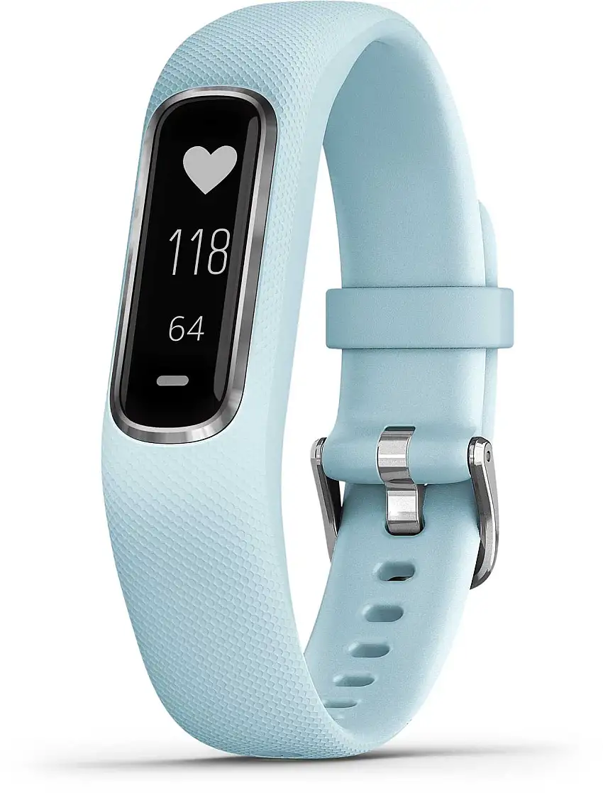 Aktivitetsmätare Garmin Vivosmart 4 silver/blå small/medium