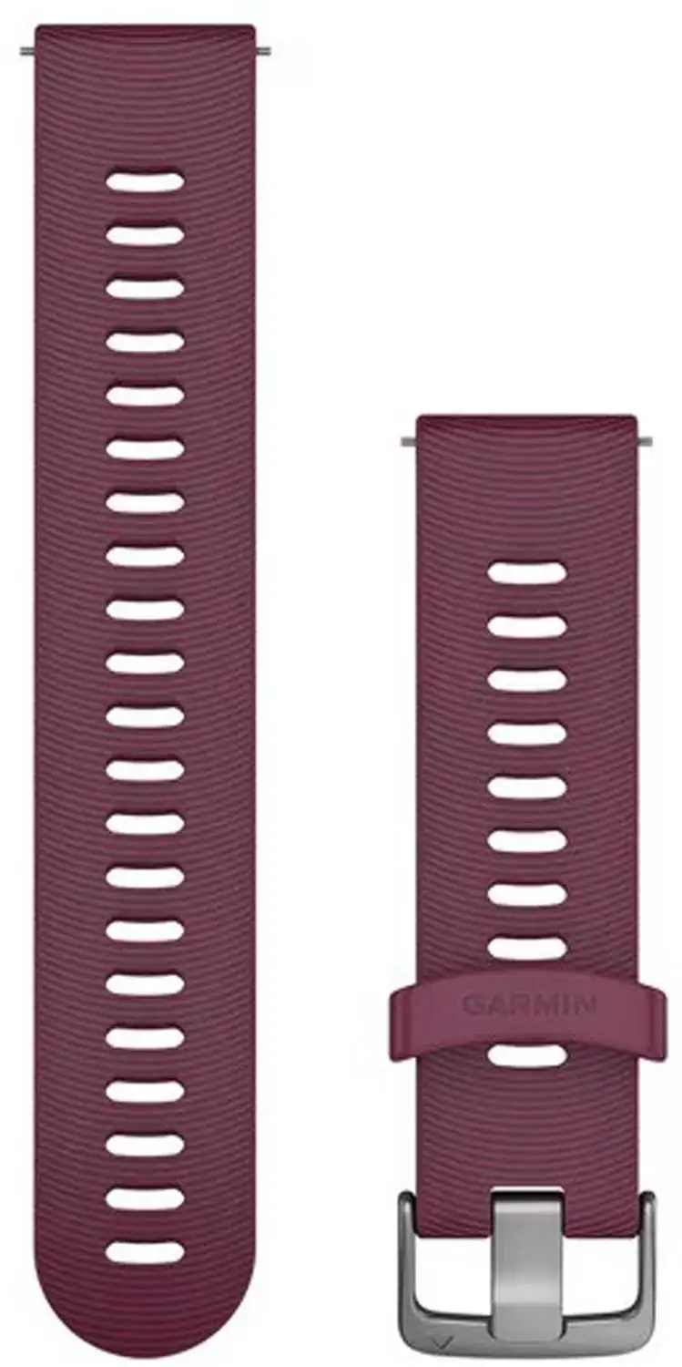 Armband Garmin Quick Release 20 mm silikon bärfärgad/grå