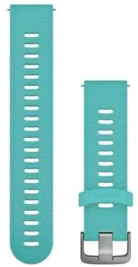 Armband Garmin Quick Release 20 mm silikon turkos