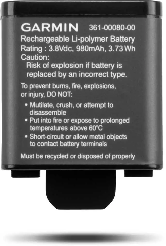 Batteri Garmin Virb X/XE