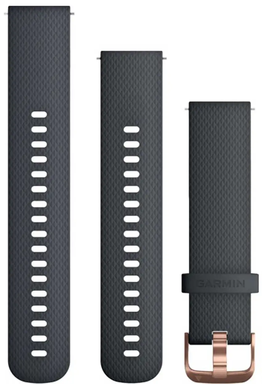 Armband Garmin Quick Release 20 mm silikon blå/guld