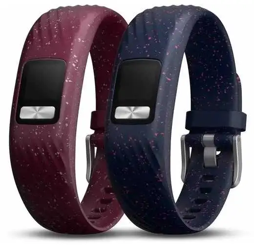 Armband Garmin Vivofit 4-band marinblå/vinröd small/medium