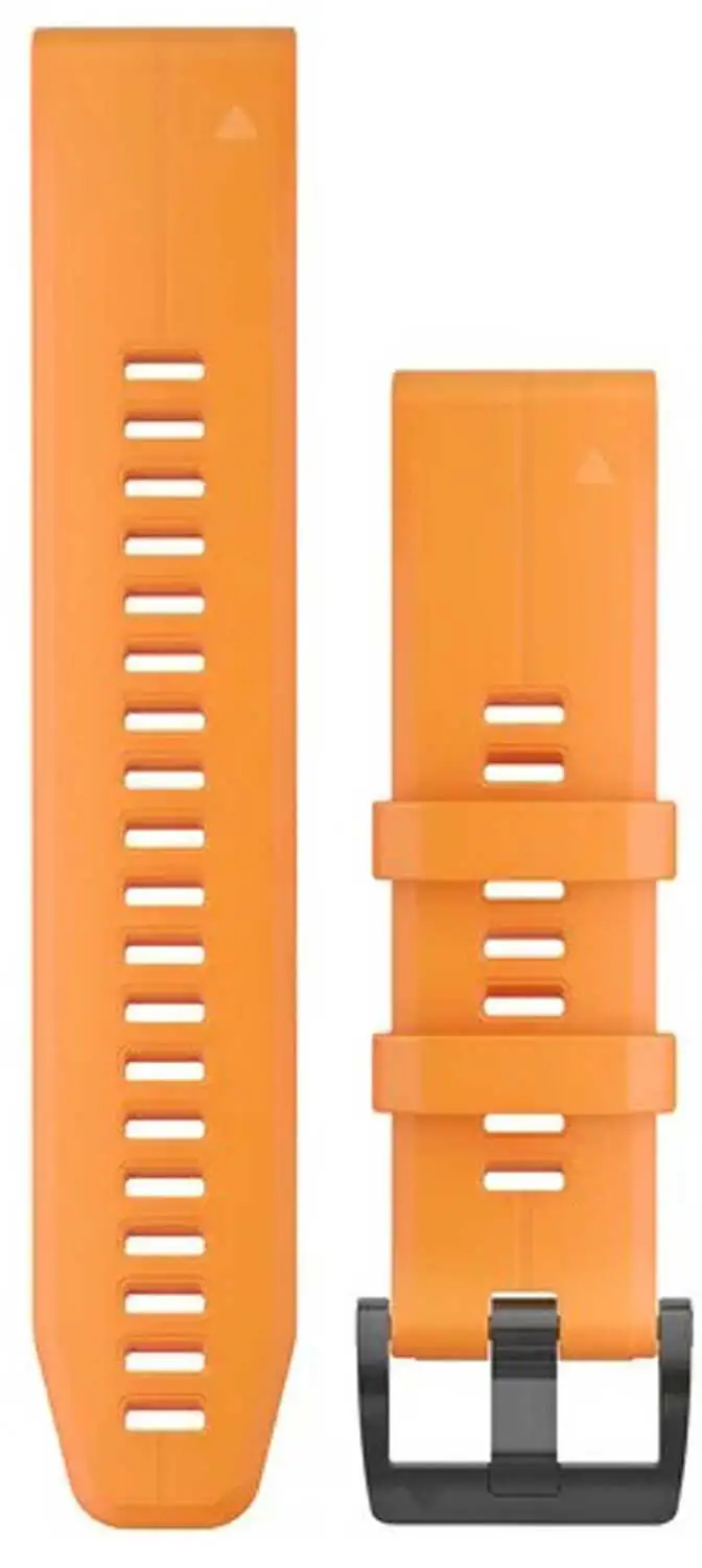 Armband Garmin Quickfit 22 silikon ljusorange