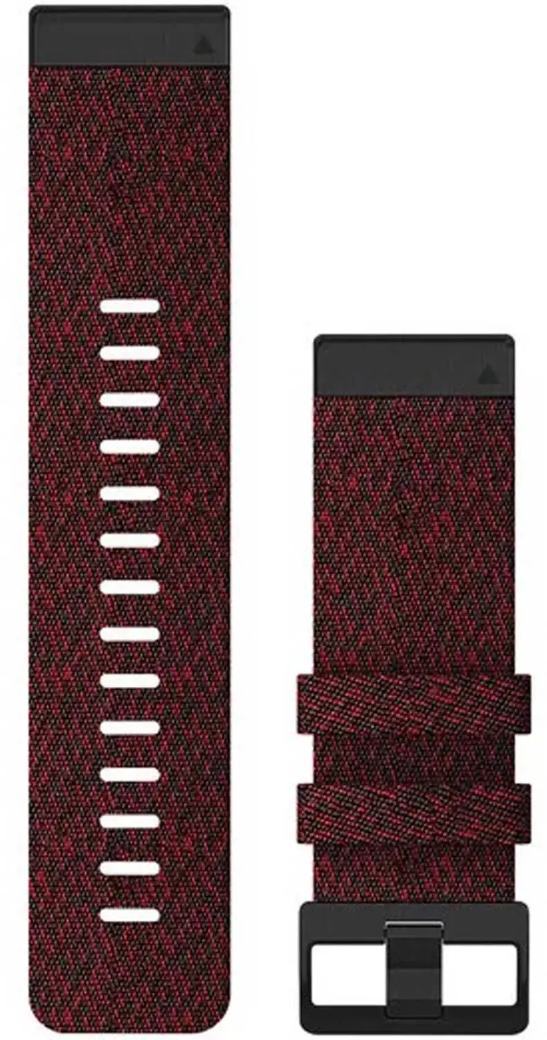 Armband Garmin Quickfit 26 nylon röd