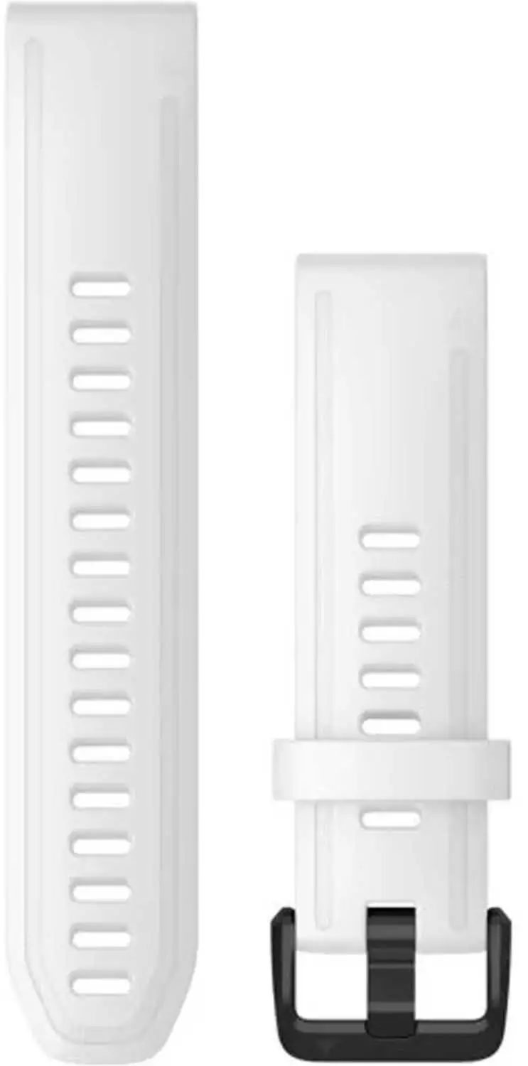 Armband Garmin Quickfit 20 silikon vit/svart