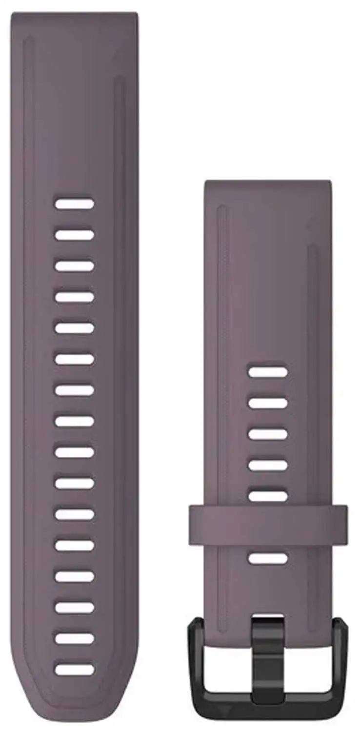 Armband Garmin Quickfit 20 silikon mörklila