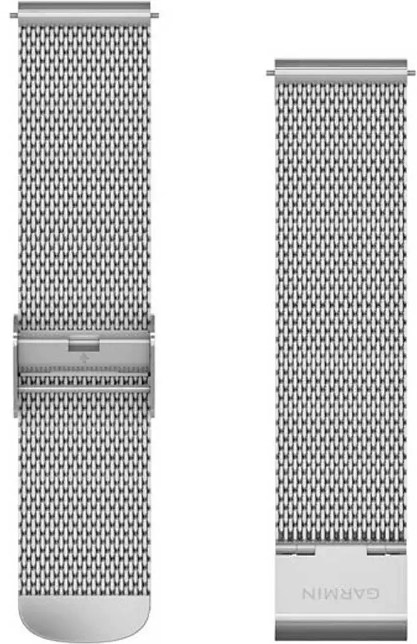 Armband Garmin Quick Release 20 mm milanese silver