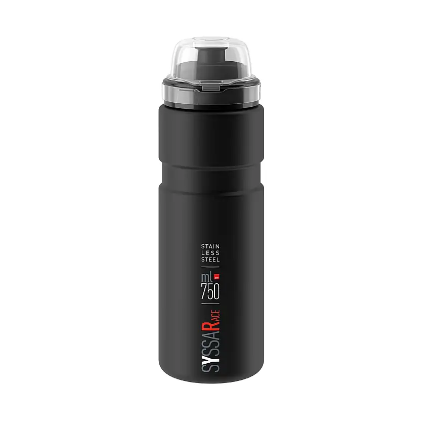 Flaska Elite Syssa Race svart 750ml