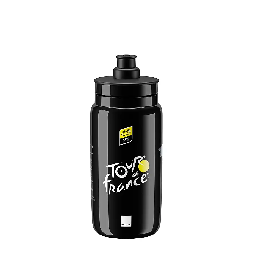 Flaska Elite FLY Tour de France Map 550ml svart