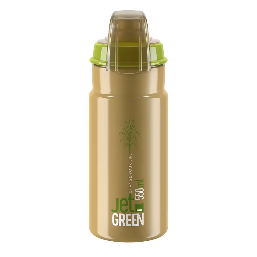 Flaska Elite JET Green brown 550ml