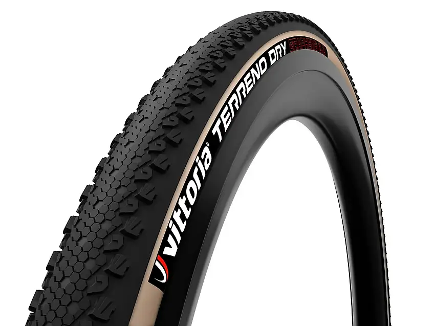 Cykeldäck Vittoria Terreno Dry TLR G2 47-622 brun/svart