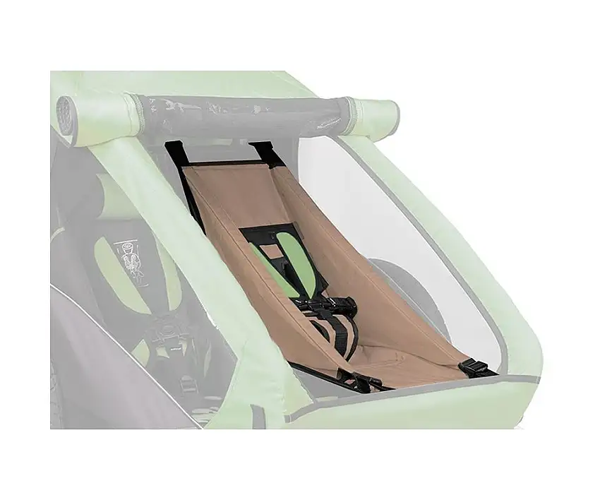 Barnsäte Croozer Kid/Kid Plus grå