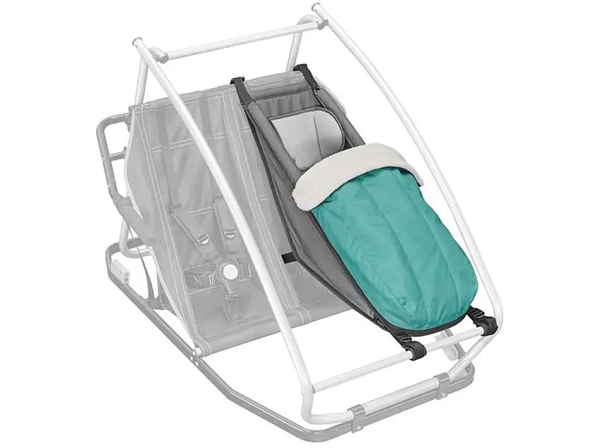 Barnsäte Croozer med vinterkit till Kid/Kid Plus