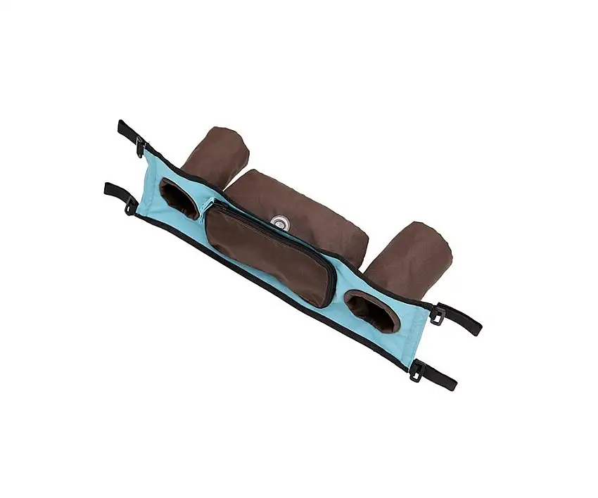 Styrkonsol Croozer Kid Plus/Kid for 2 grön/grå