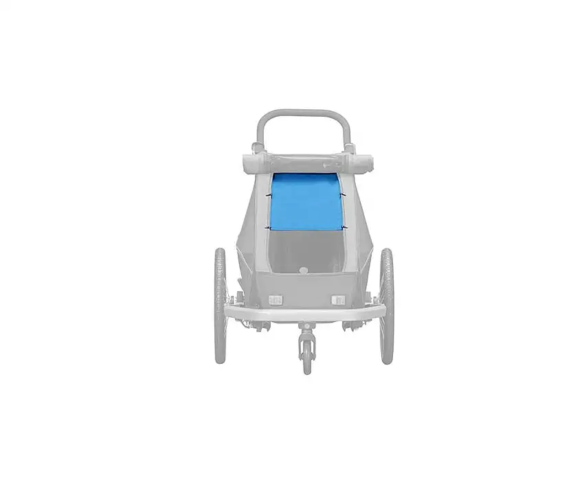 Solöverdrag Croozer till Kid Plus/Kid 2 barn Ocean Blue