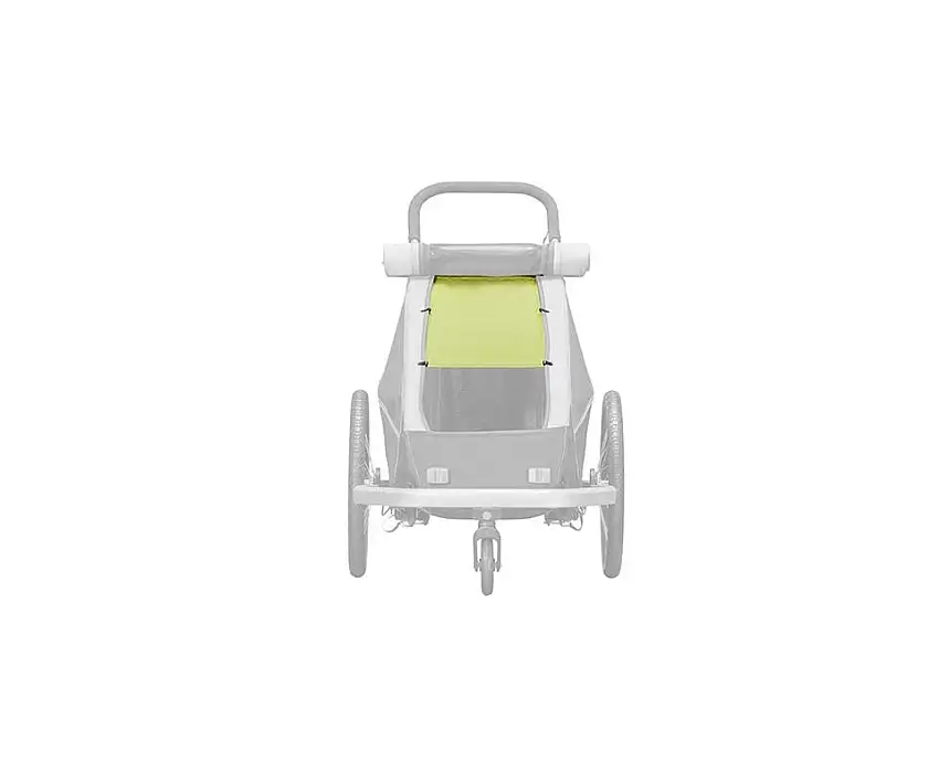 Solöverdrag Croozer till Kid Plus/Kid 1 barn Lemon Green
