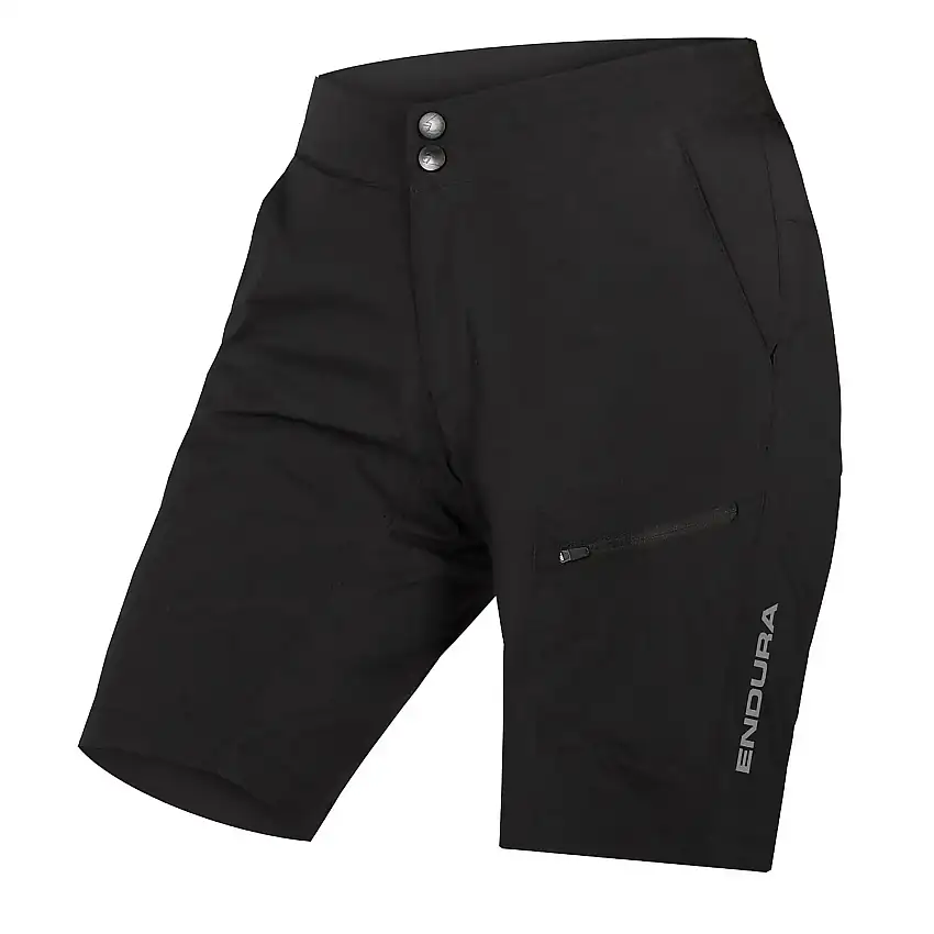 Baggy Shorts Endura Hummvee Lite W Liner Dam svart