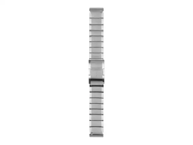 Armband Garmin Quickfit 22 rostfritt stål grå
