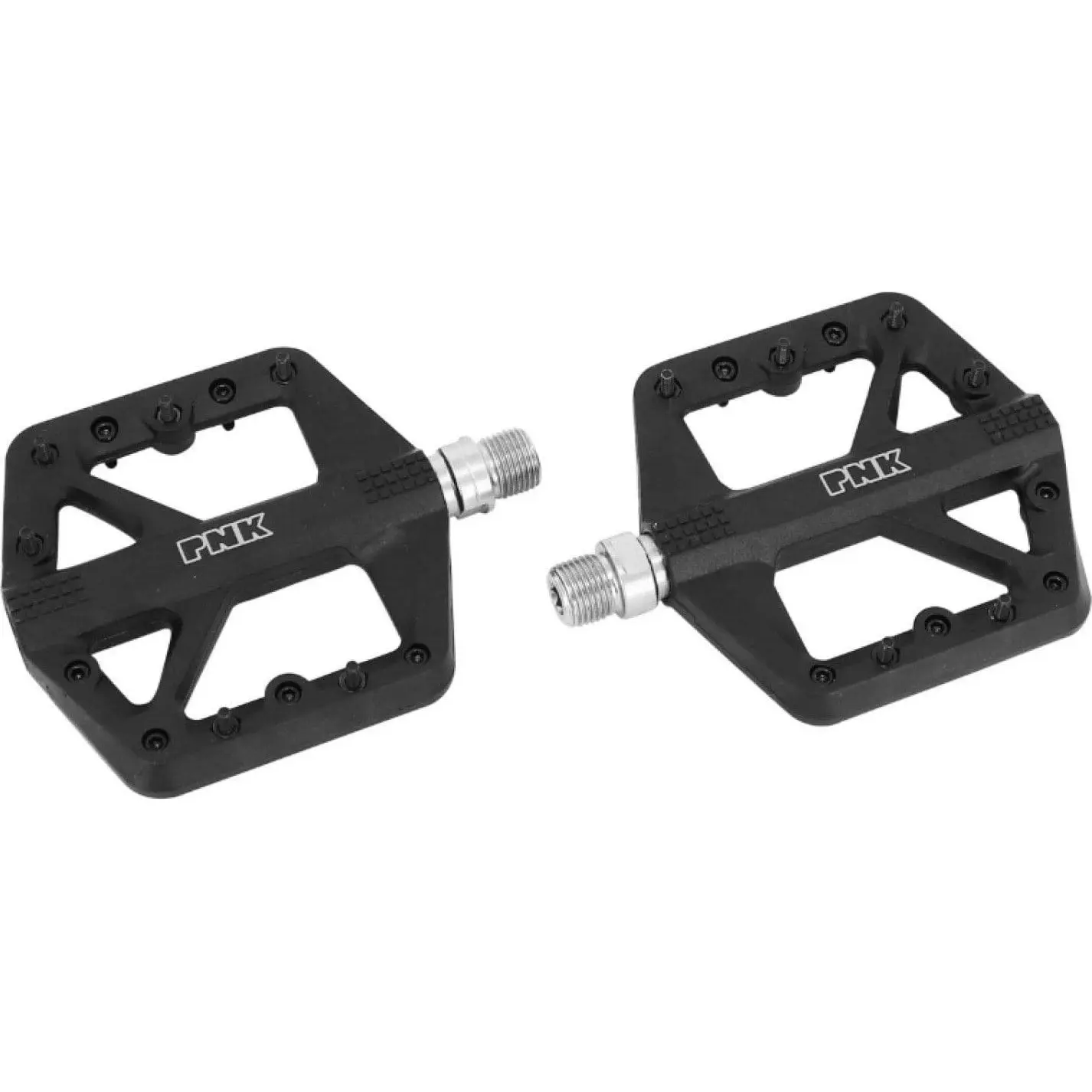 Resin downhill bmx-mtb pedaler 9-16 tråd med finnar P2R