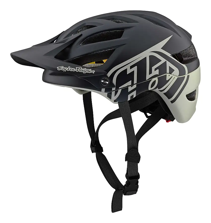 Cykelhjälm Troy Lee Designs A1 Classic MIPS svart/grå