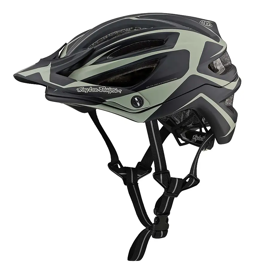 Cykelhjälm Troy Lee Designs A2 Dropout MIPS svart/grå