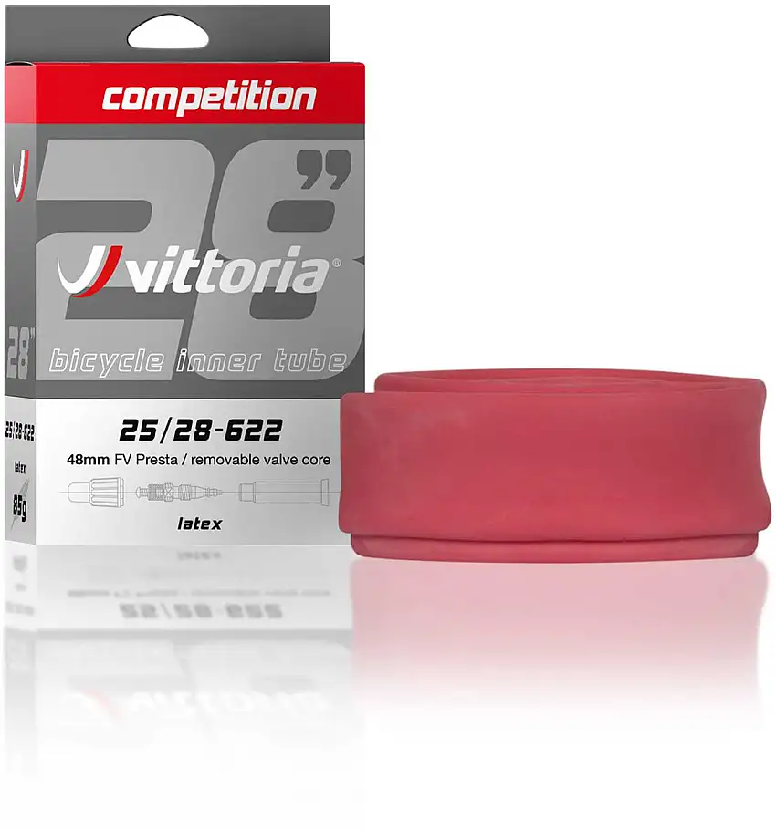 Cykelslang Vittoria Competition 19/23-622 racerventil 48 mm