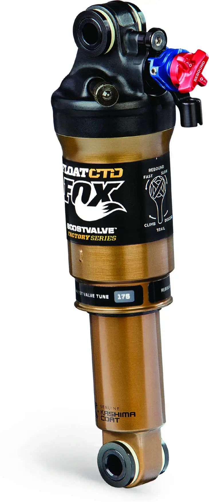 Bakdämpare Fox Float-K Boost Valve Remote 7.5 x 2.0" (Xv)