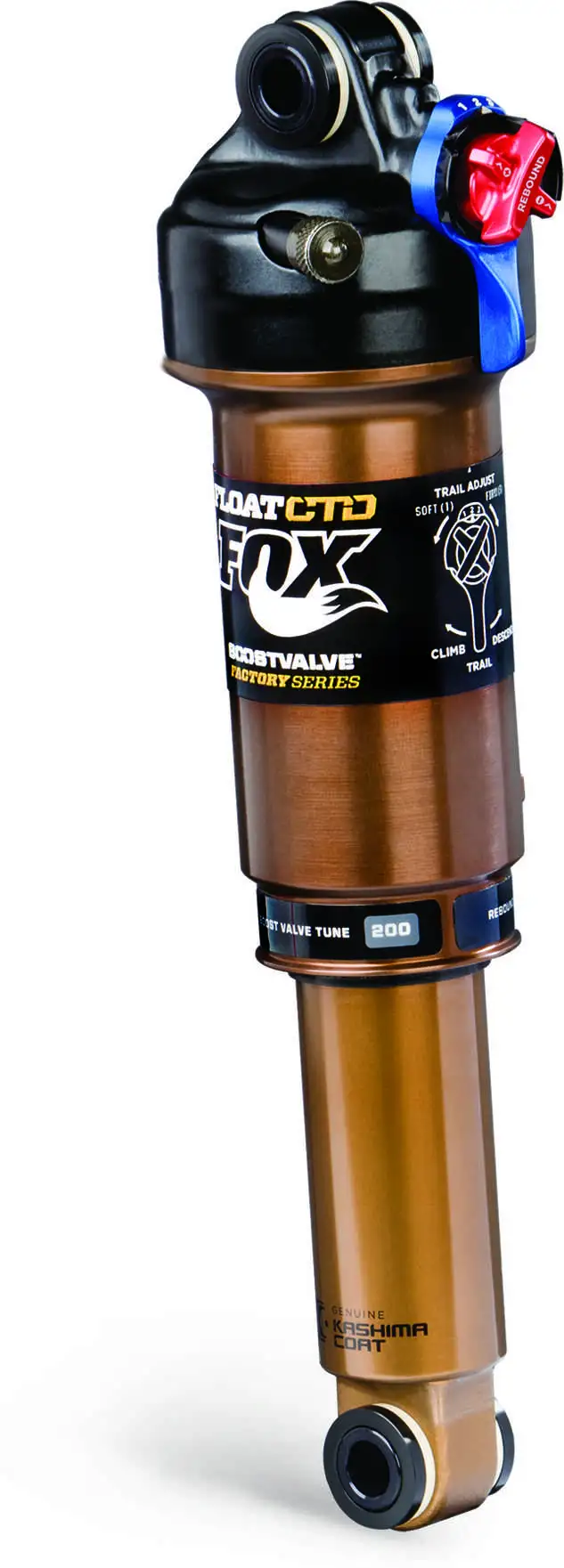 Bakdämpare Fox Float-K CTD Boost Valve w/Trail adjust 7.875 x 2.25" (Xv)