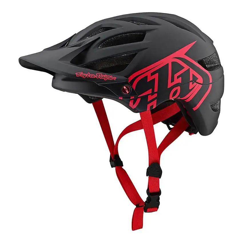 Cykelhjälm Troy Lee Designs A1 Drone svart/röd