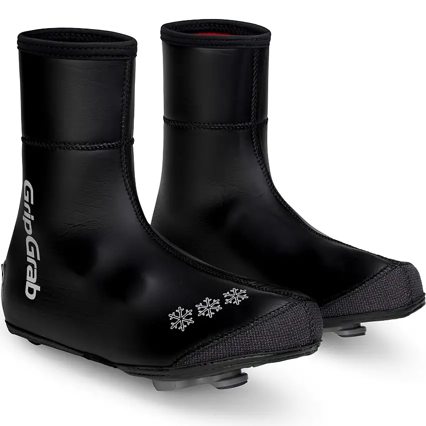 Skoöverdrag GripGrab Arctic Waterproof Deep Winter svart