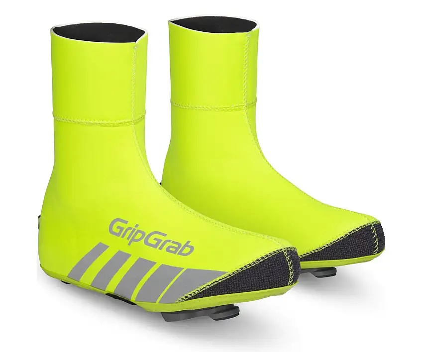 Skoöverdrag GripGrab RaceThermo Waterproof Winter hi-vis gul