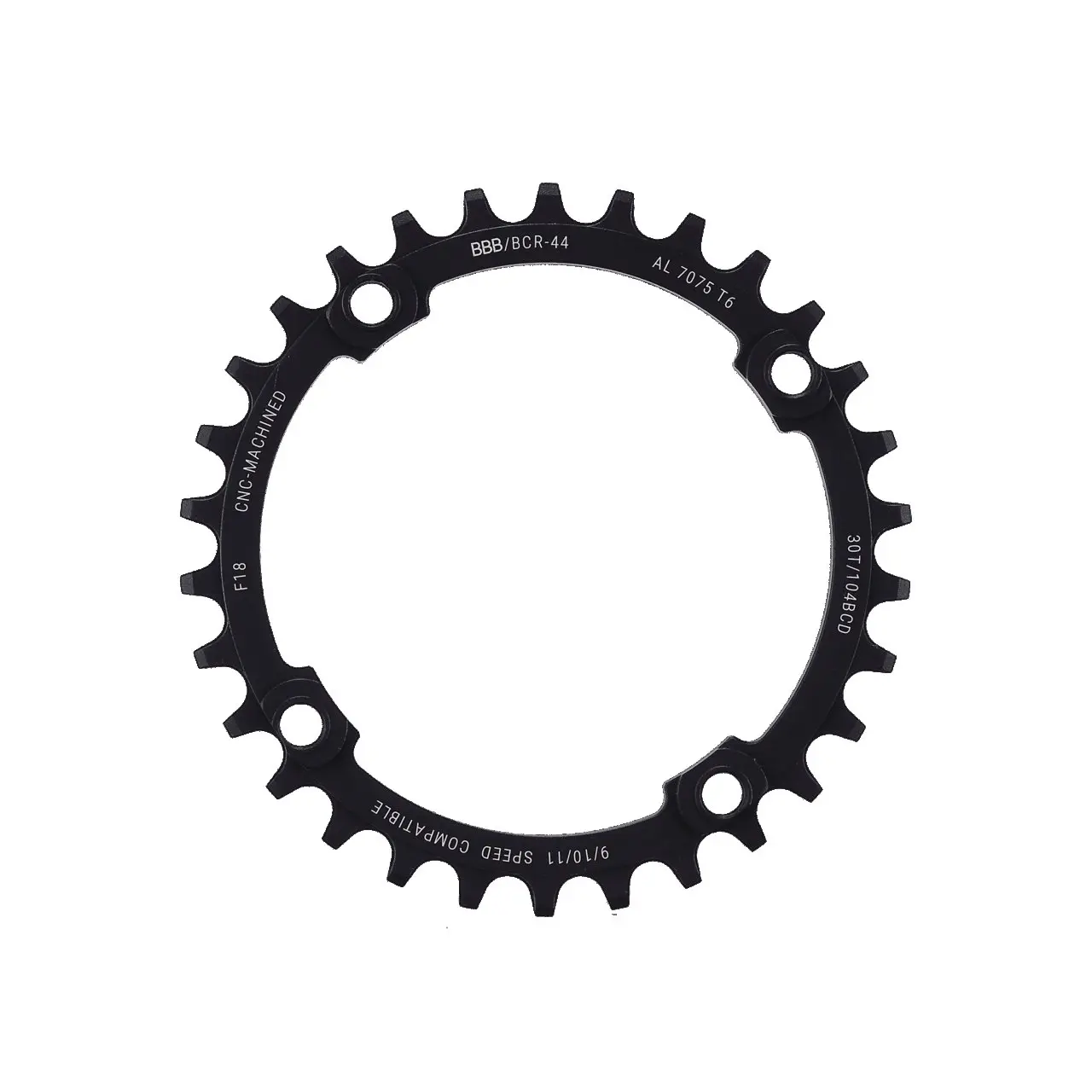 Enkelklinga för cykel med 4 armar BBB Cycling MTBgear
