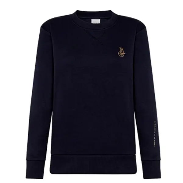 Sweatshirt med logga Campagnolo