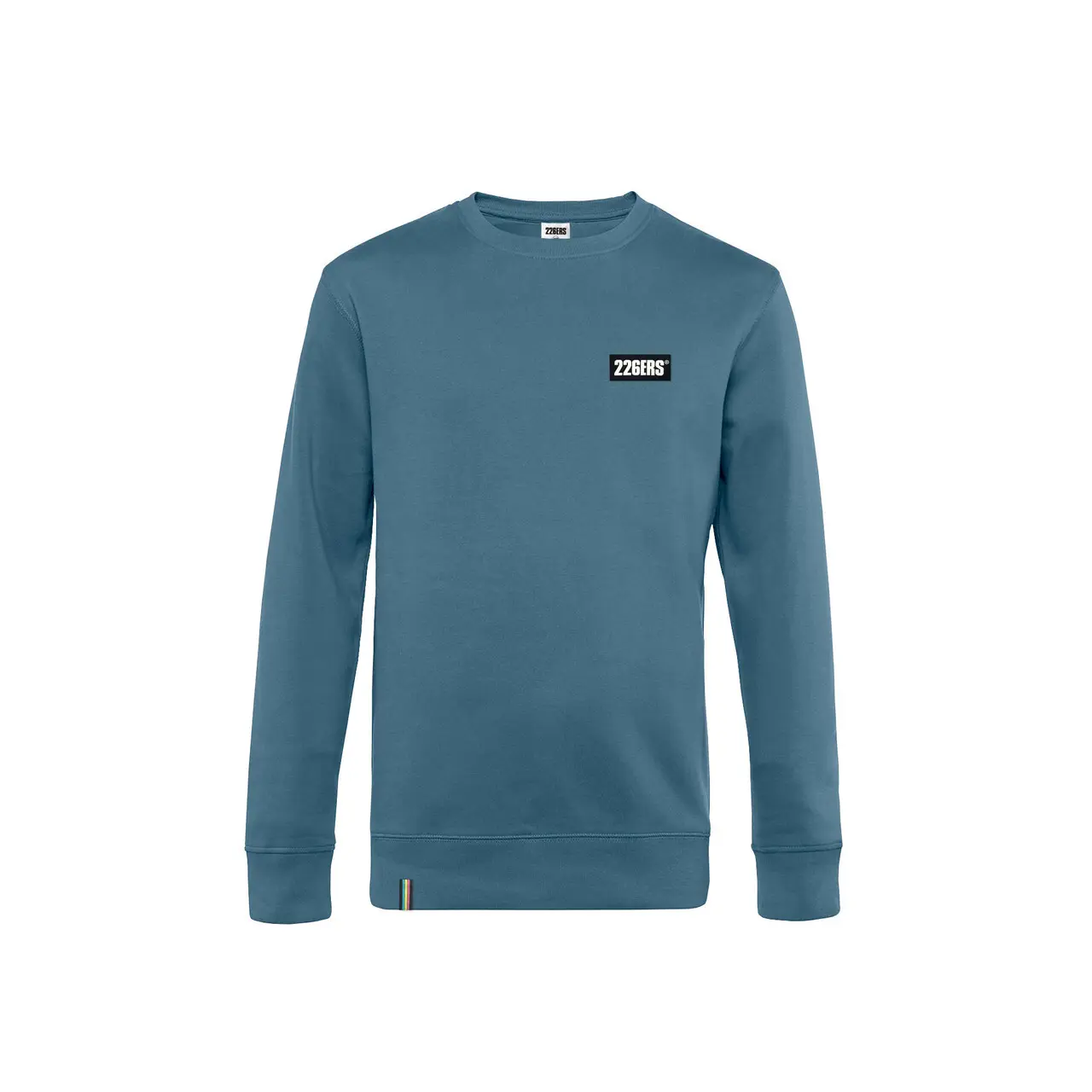 Sweatshirt med logotypatch 226ERS