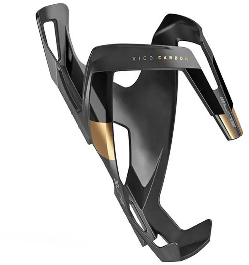 Flaskställ Elite Vico Carbon svart/guld