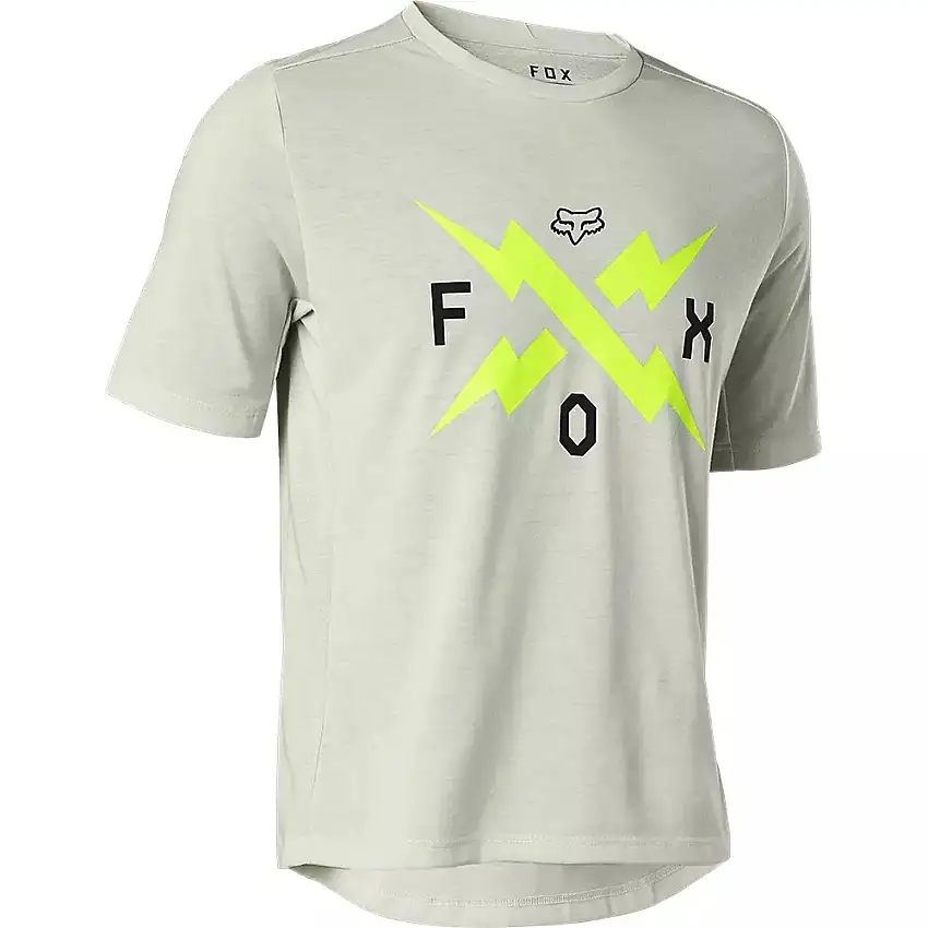 Tröja Fox Ranger DriRelease Junior Kortärmad vit