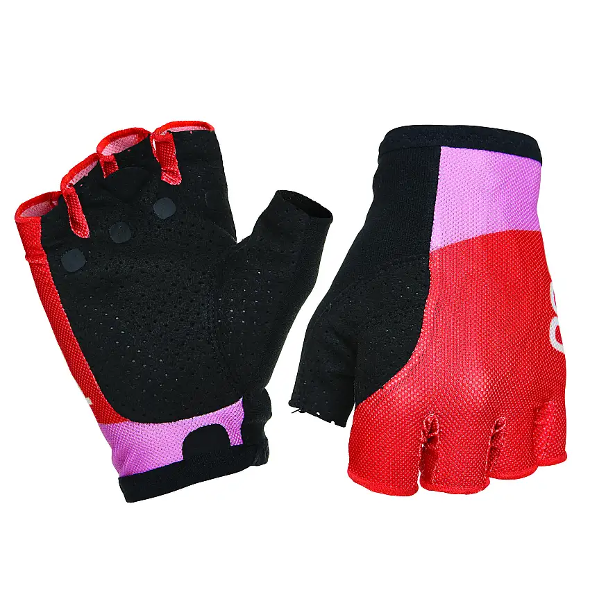 Handskar POC Essential Road Light rosa/röd