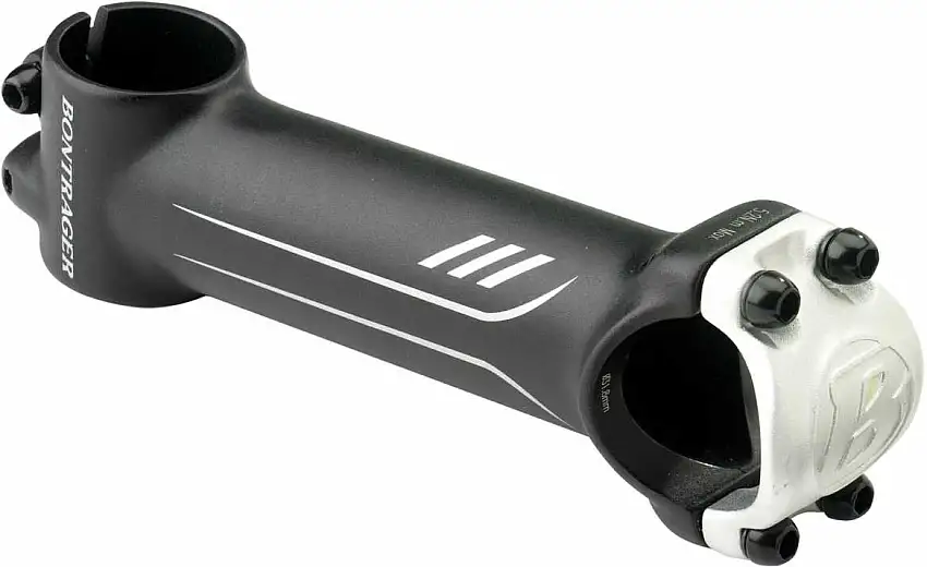 Styrstam Bontrager RL 31.8 mm 7° 105 mm svart