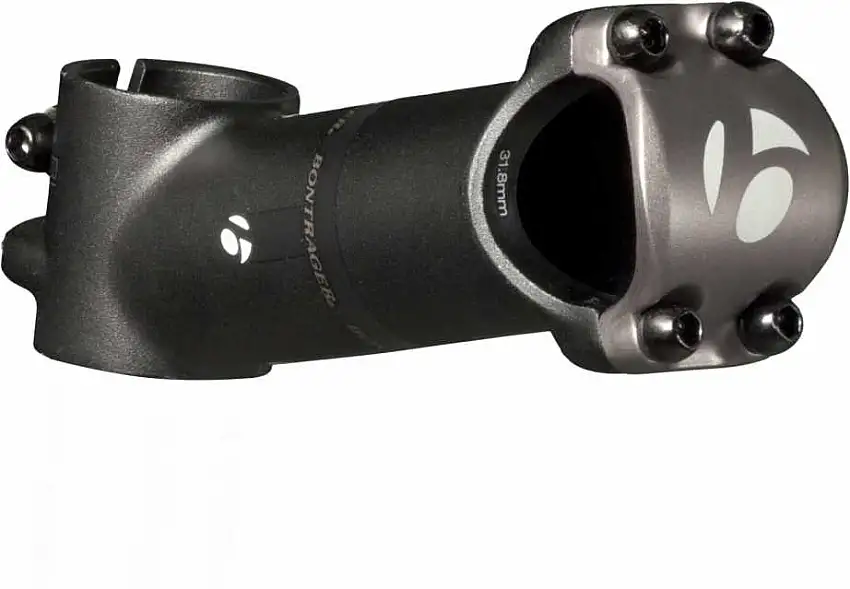 Styrstam Bontrager RL 31.8 mm 17° 75 mm svart