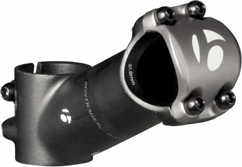 Styrstam Bontrager RL 31.8 mm 25° 90 mm svart