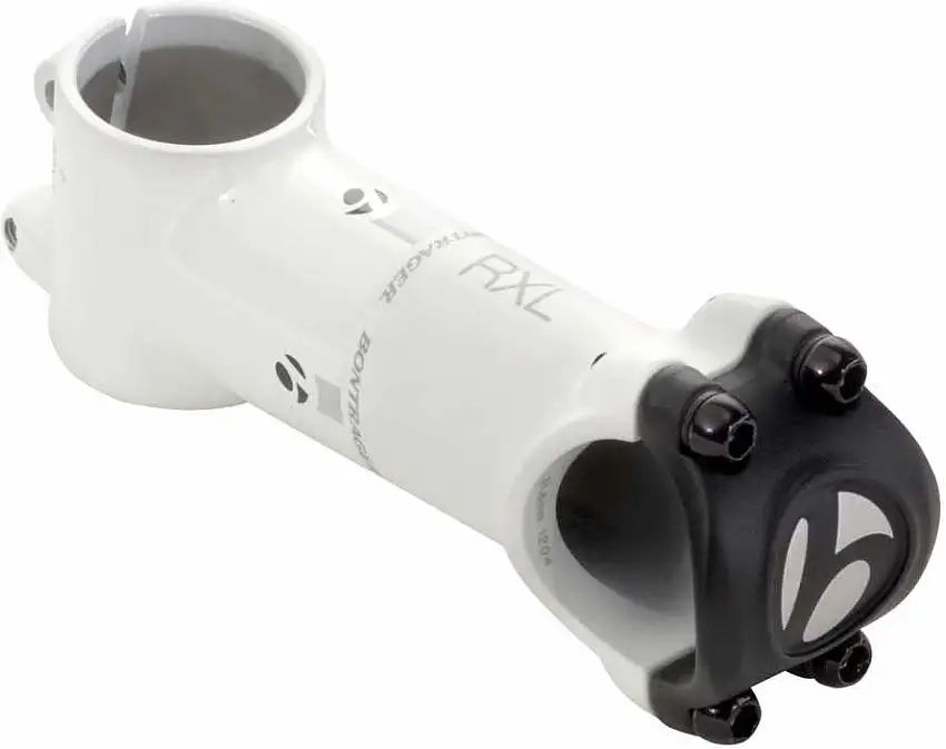 Styrstam Bontrager RXL 31.8 mm 7° 80 mm vit
