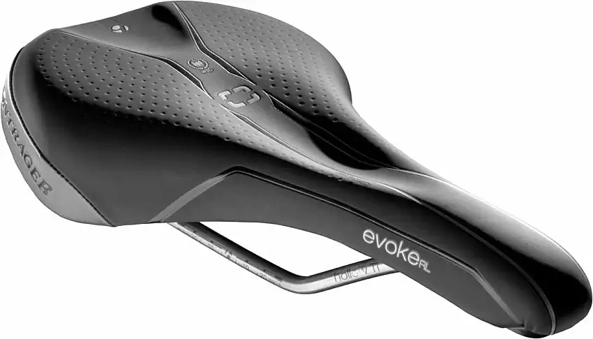 Sadel Bontrager Evoke RL Wsd dam 134 mm svart